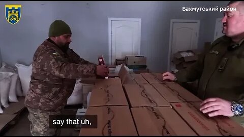 Ukrainian logistics battalion near Bakhmut