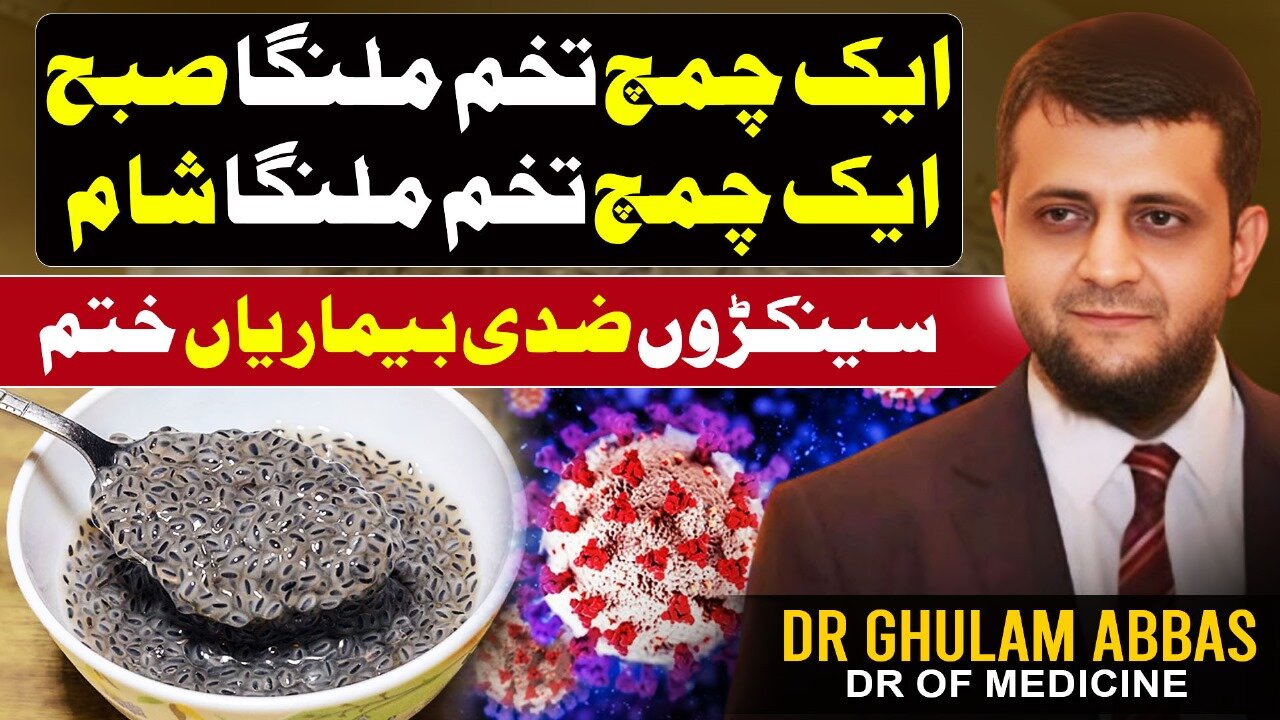 تخم ملنگا کا ایک چمچ صبح ایک چمچ شام ضدی سے ضدی بیماریوں کا خاتمہ