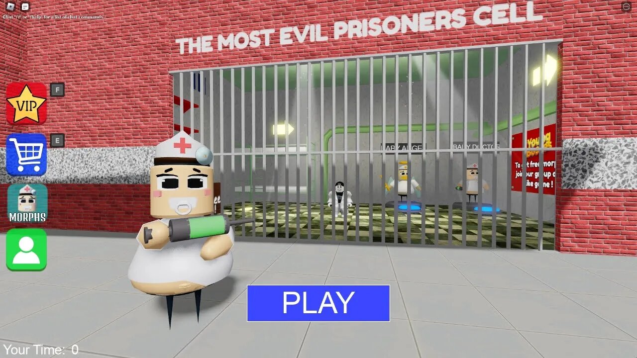 NEW CRAZY BABY PRISON HOSPITAL RUN!