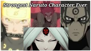 Who Is The Strongest Naruto Character? | Naruto