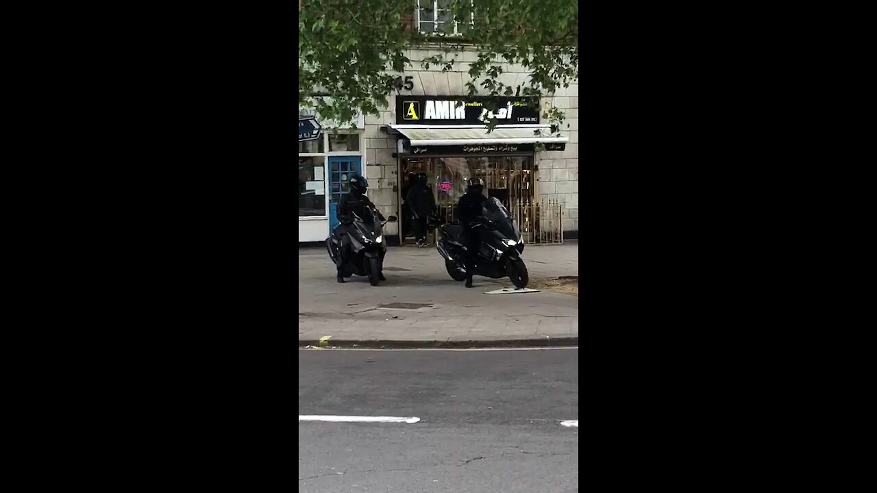 Jewellery Store Robbery Maida Vale Central London