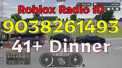 Dinner Roblox Radio Codes/IDs