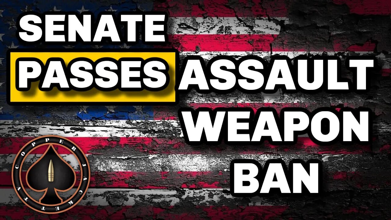 Senate PASSES "Assault Weapon" Ban