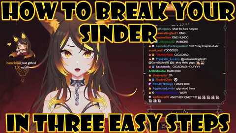 How To Break Your @Sinder In Three Easy Steps