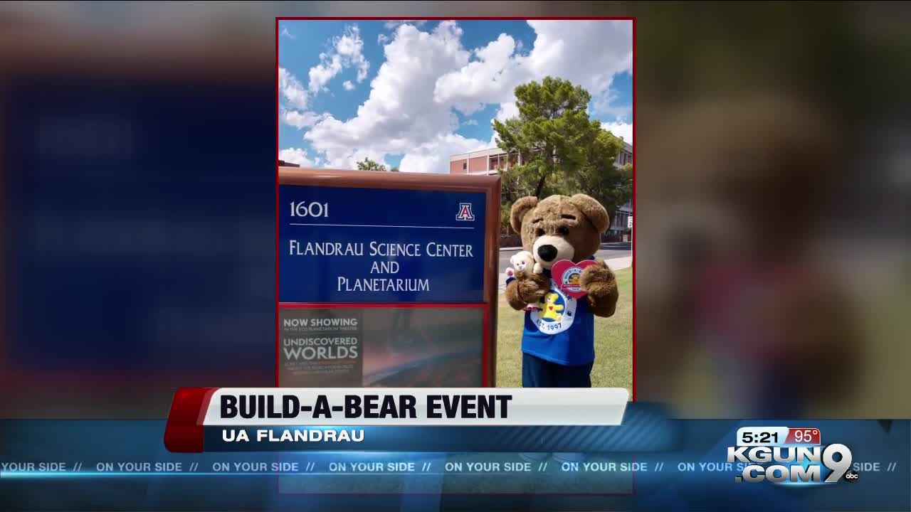 UA Flandrau celebrating national teddy bear day