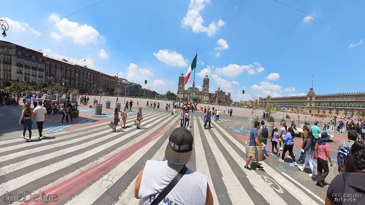 🛴💨💯🤙Electric Scooter World🌎Tour: The Heart of Mexico...Zocalo Square CDMX 😎Hype Version🇲🇽