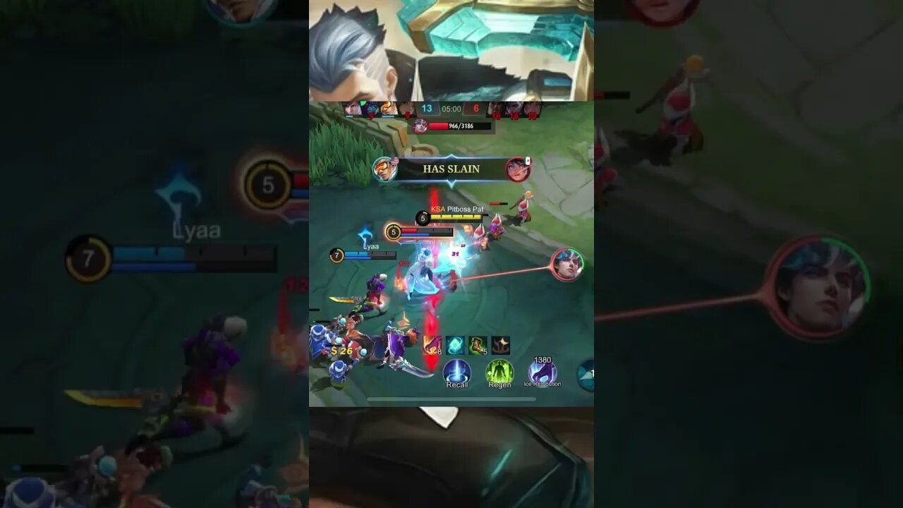 GL@ss canon #mobilelegends #mlbb #shorts #youtubeshorts #ytshorts #fredrinn