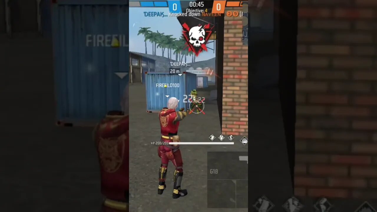 হুকং হয়ে পালানোর চেষ্টা।#shorts #firefild100