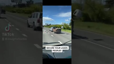 Secure your loads!