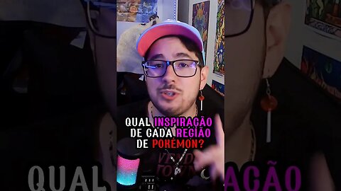 Em qual país cada região dos games de pokémon foi inspirada! #pokemon