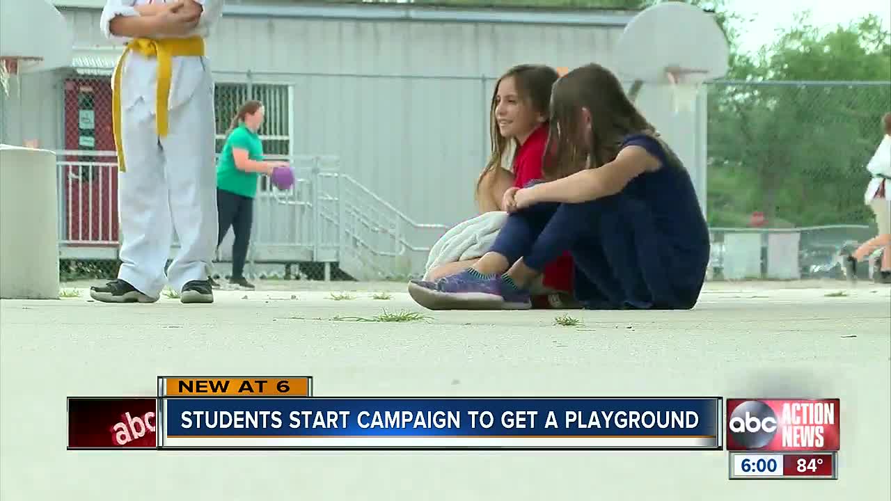 Kids want playground built at Hernando County elementary school