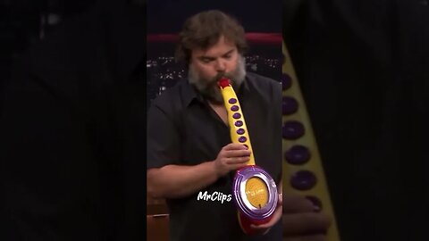 Jack Black Performs His Legendary Sax-A-Boom