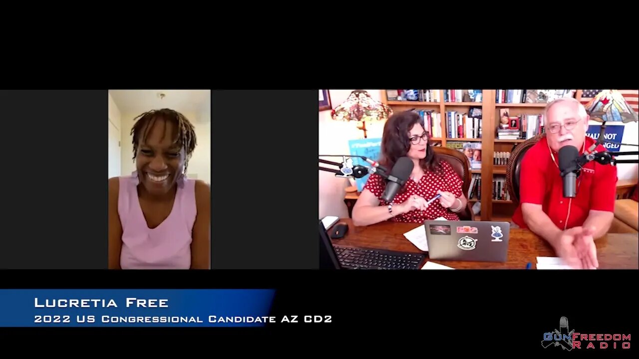 GunFreedomRadio EP376 Free For Congress with Lucretia Free