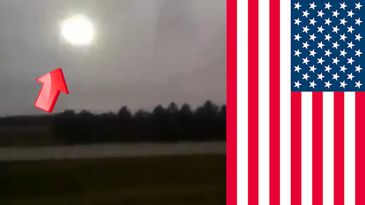 Witnessing a light body through a train window! USA [Conspiracy]