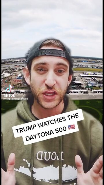 Capt Deplorable Trump Daytona Race