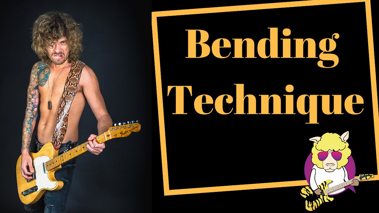 Mr. Sheep's Guitar Lessons 🎸 Basic Bending