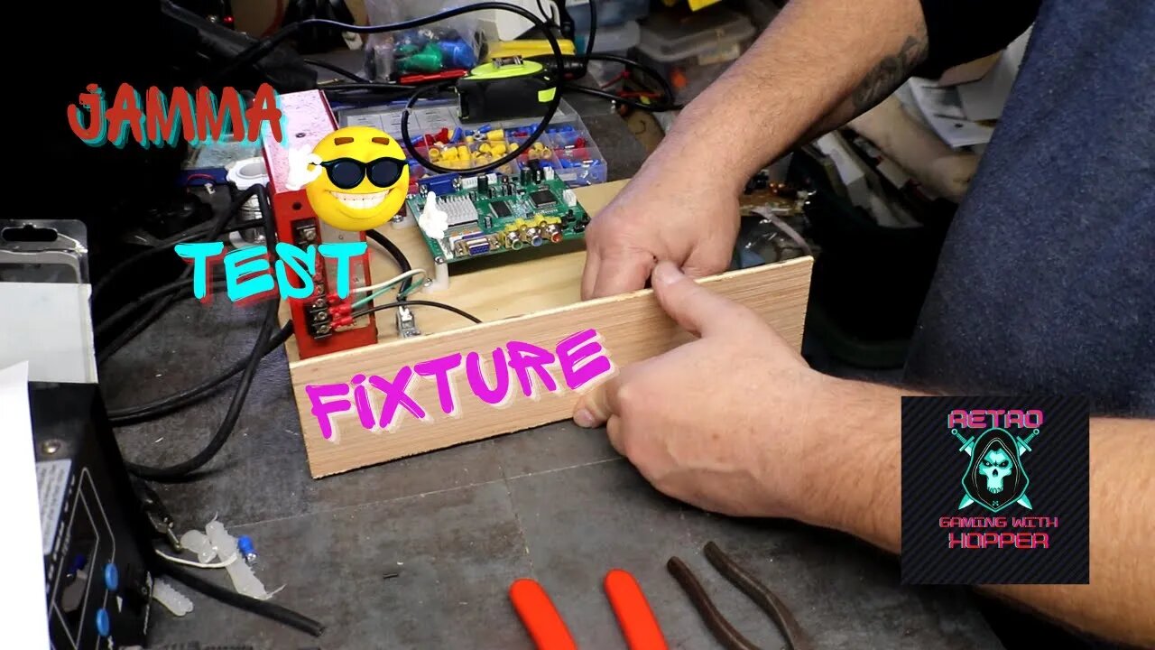 Continuing On With Our Jamma Game Board Test Fixture Pt. 2