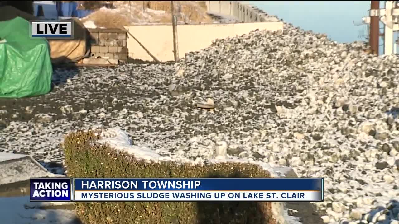 Mysterious sledge washing up on Lake St. Clair