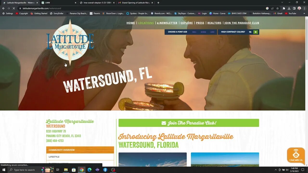 Agent Update: Latitude Margaritaville Watersound UPDATE