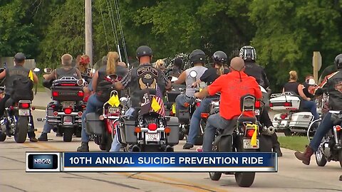 Riding to prevent suicide