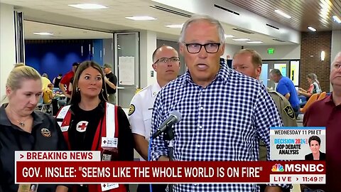 Washington Democrat Gov. Jay Inslee: "We Need To Decarbonize Our Economy" To Stop Climate Change