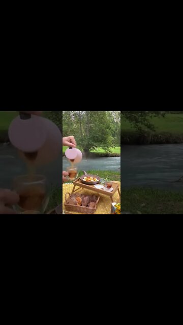 Yummy 😋 breakfast 🥐 outdoor in amazing spring 😻#ytshorts #shorts #Food #Streetfood #UpFoodReview