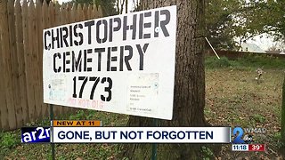 Plans for subdivision threaten family cemetery