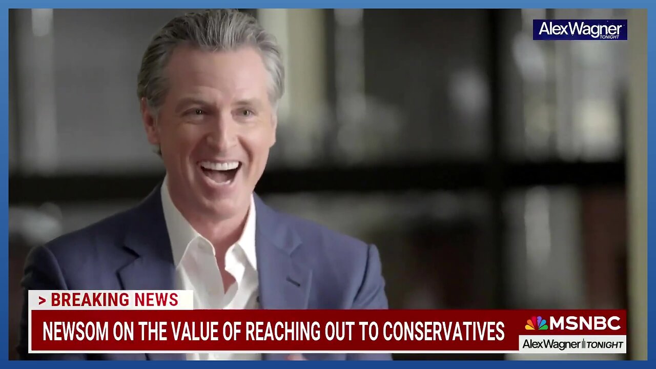 Governor Gavin Newsom is asked if President Joe Biden should do Fox News interviews (meme mix)