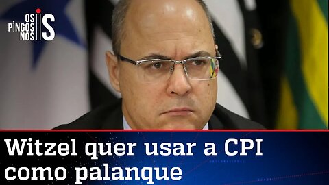 Witzel quer ir à CPI para criticar Bolsonaro, não para falar dos próprios crimes
