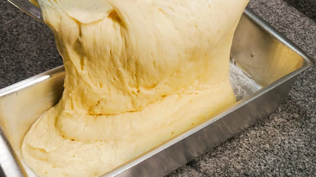 You don't need to buy bread! How to make bread without kneading