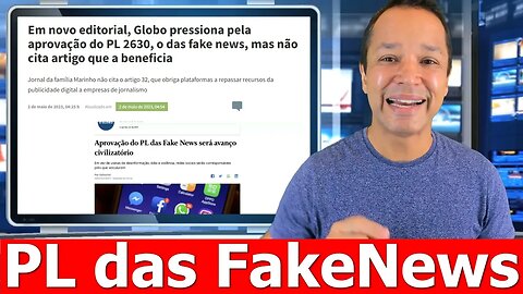 PL das FakeNews é contra o povo