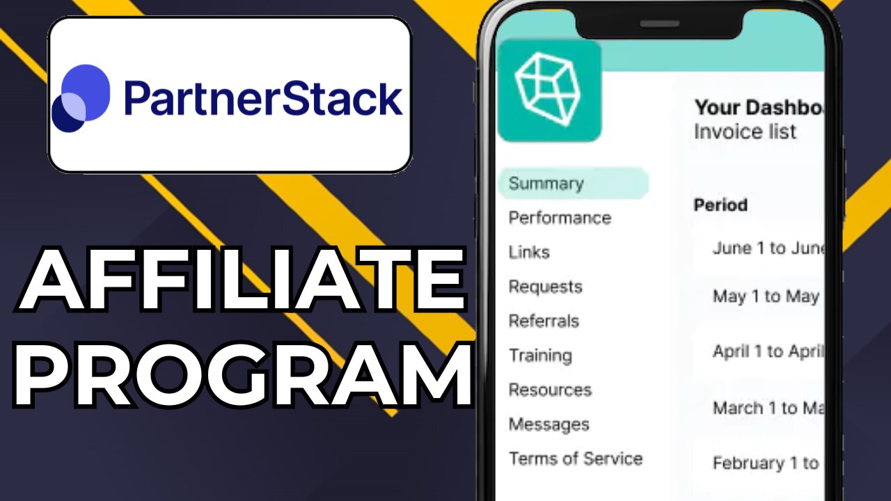 HOW TO SIGN UP FOR PARTNERSTACK AFFILIATE PROGRAM