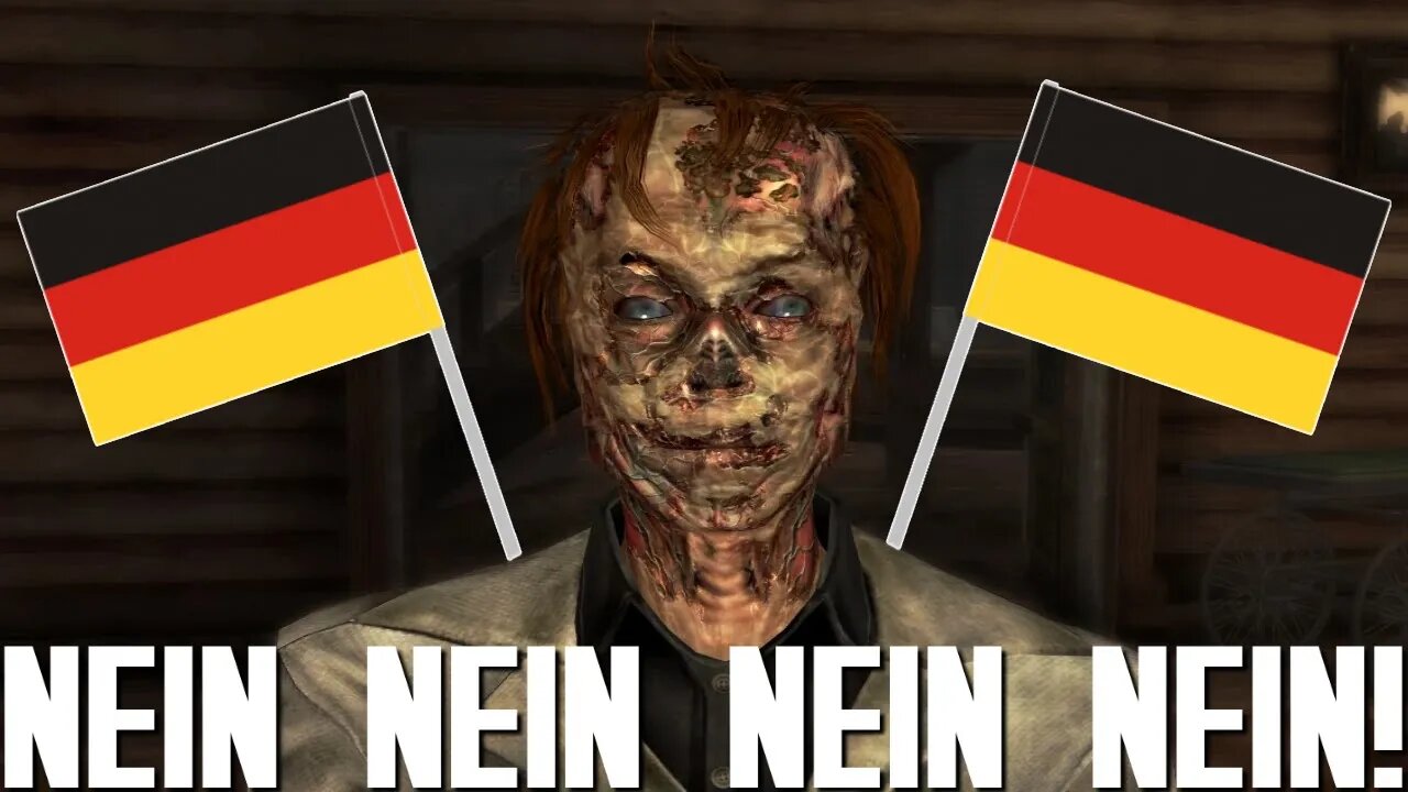 SCIENTIST GHOUL Speaking GERMAN Sounds RIDICULOUS in Fallout New Vegas