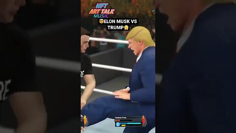 Elon Musk fighting Donald Trump Kicking Eachother 🤣🤯🎮 WWE2K23 Who Wins?