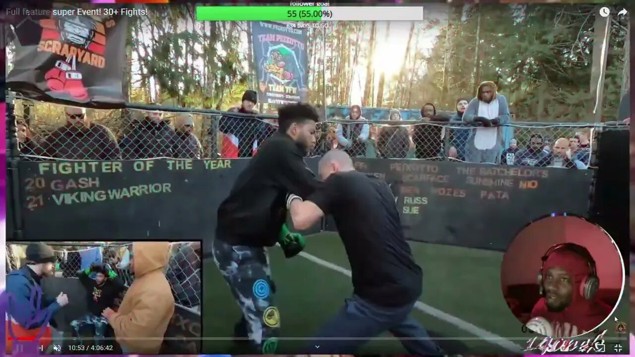 lil bra was not ready for this man to hit this hard