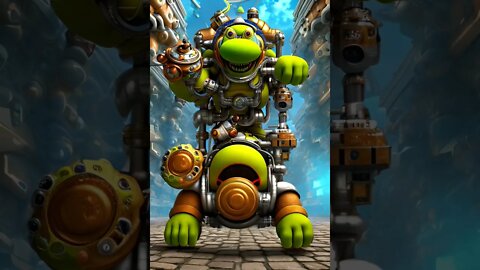 AI generated Mechakoopa #supermariobros