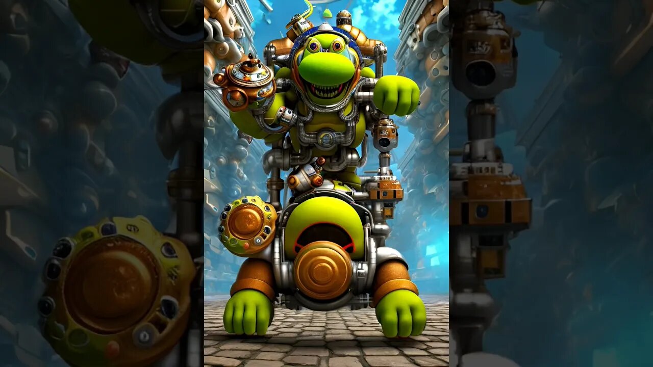 AI generated Mechakoopa #supermariobros