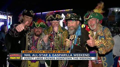 NHL All-Star and Gasparilla Weekend