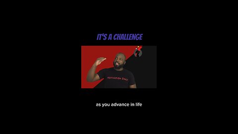 It’s A Challenge #dayodman #motivation #challenging #life #eeyayyahh