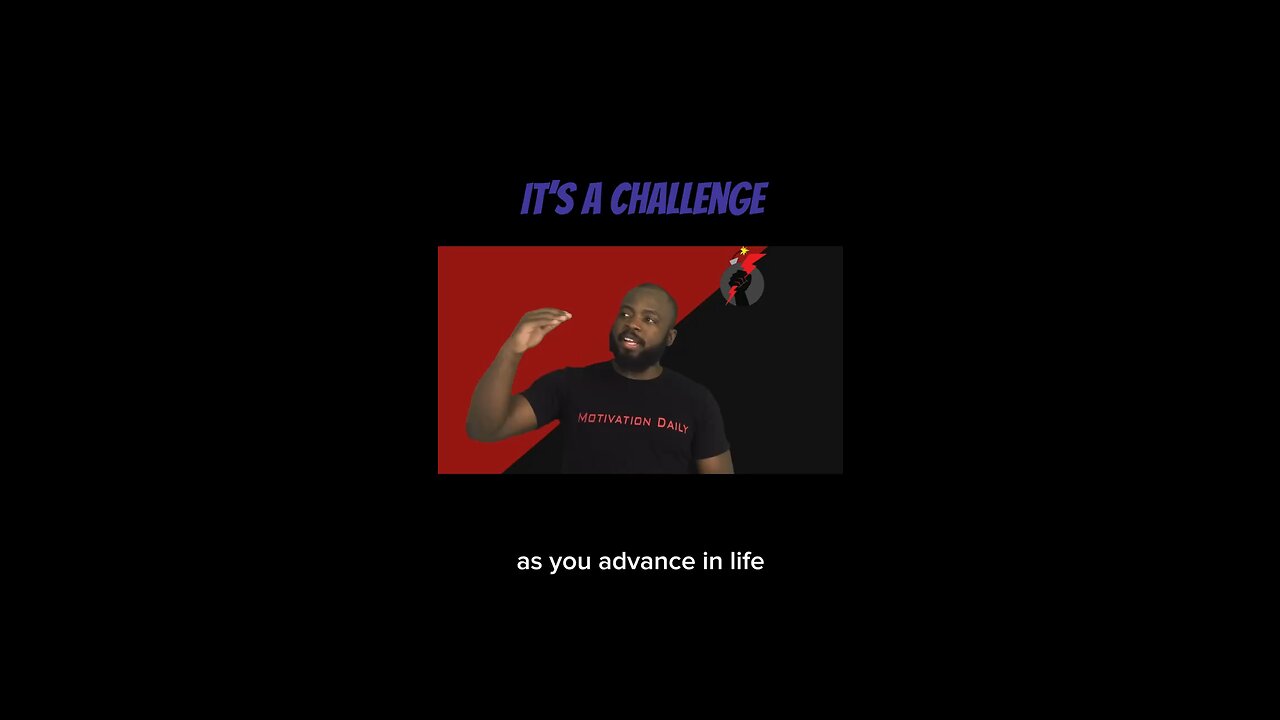 It’s A Challenge #dayodman #motivation #challenging #life #eeyayyahh