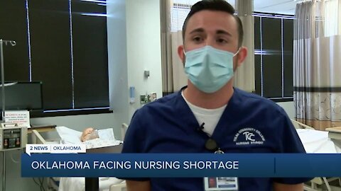 SEEKING FEDERAL FUNDS TO HELP WITH NURSING SHORTAGE