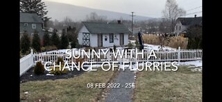 Sunny with a chance of flurries