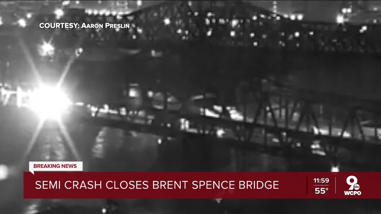 Brent Spence Bridge could be closed for 'several days at best' after fiery overnight crash