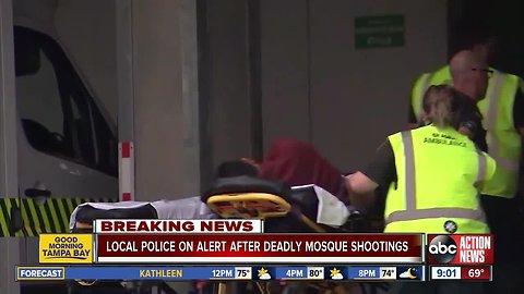 Tampa Bay Area law enforcement on alert after New Zealand mosque terrorist attack