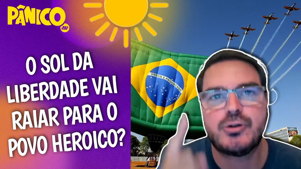 Rodrigo Constantino: 'VIA DE REGRA DO 7 DE SETEMBRO É UM BRADO RETUMBANTE PACÍFICO E PATRIÓTICO'