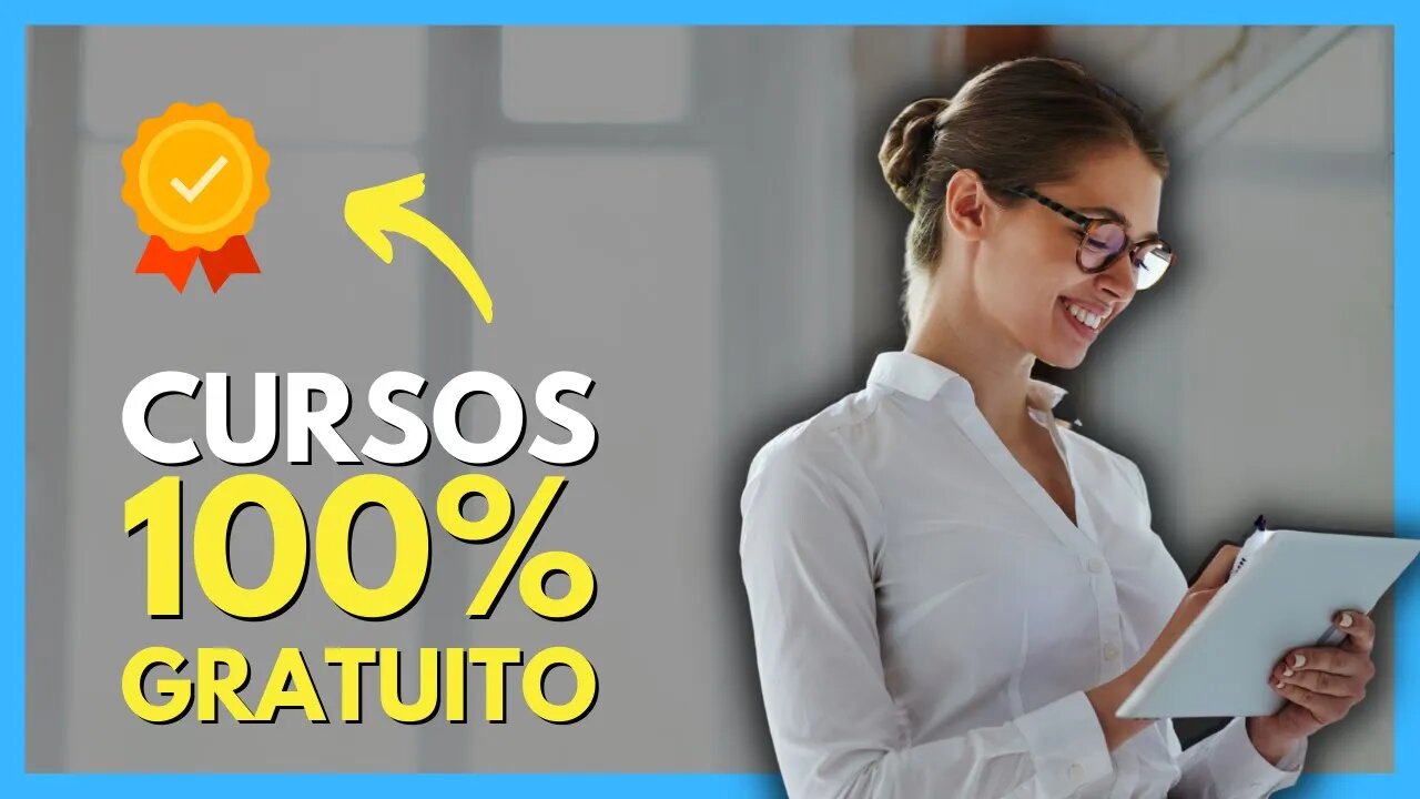 Cursos Online GRATUITOS com CERTIFICADOS para fazer em Casa