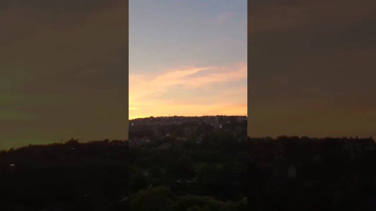 Sunset 🌇 Vibes #nature #yorkshire #sunset
