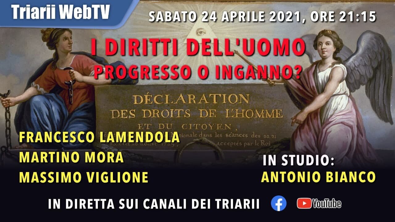 I DIRITTI DELL’UOMO, PROGRESSO O INGANNO FRANCESCO LAMENDOLA, MARTINO MORA, MASSIMO VIGLIONE