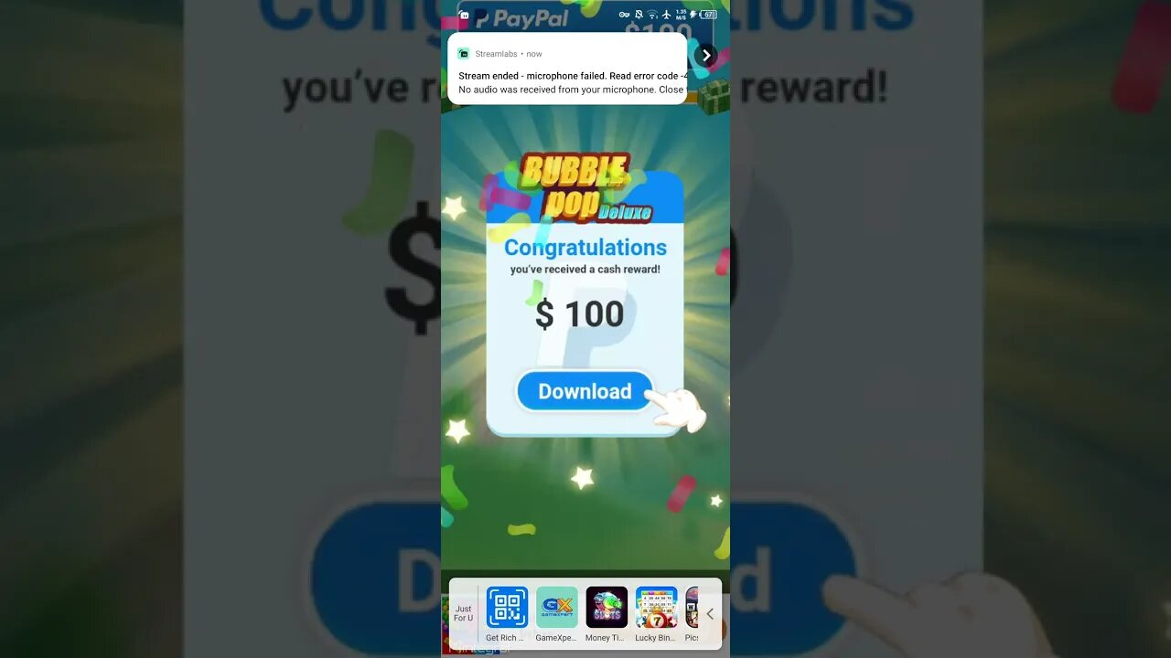 BOOBLE POP DELUXE FREE 100 DOLLAR