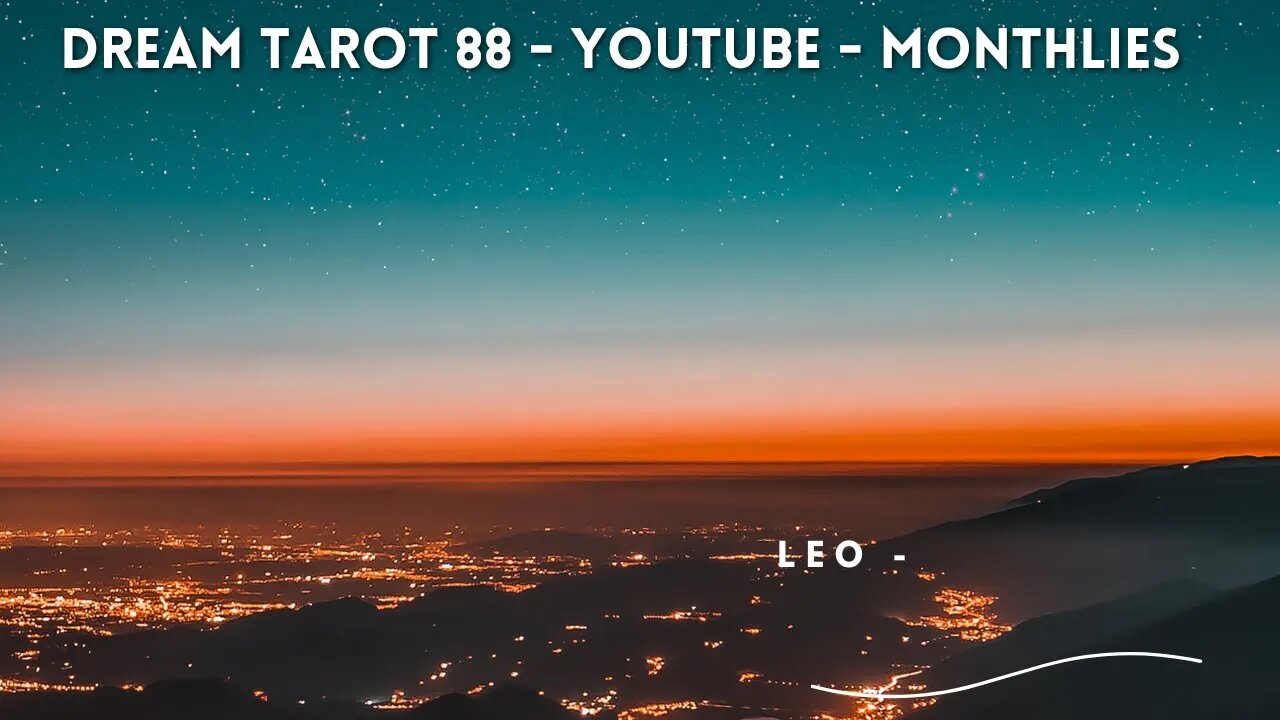 LEO [Monthlies Zodiac August Timeless ], #allsigns #allzodiacsigns #august #monthlies